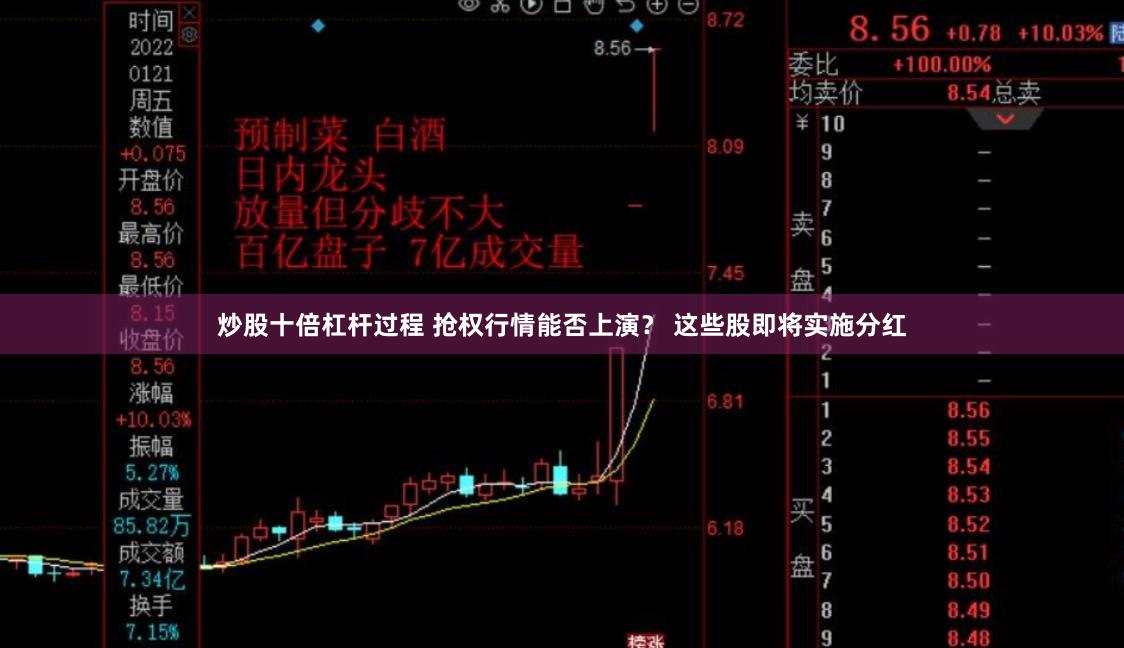 炒股十倍杠杆过程 抢权行情能否上演？ 这些股即将实施分红